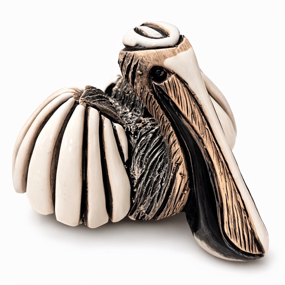 Artesania Rinconada Other - Artesania Rinconada AR Pelican Bird Ceramic Figurine Vintage Signed